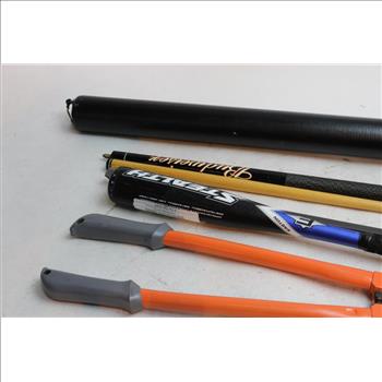 Budweiser Pool Cue, Easton Metal Tee Ball Baseball Bat And More