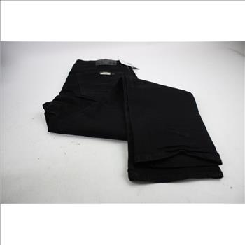 Buffalo David Bitton Slim/Ash Stretch Jeans, Black, W34xL30