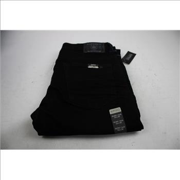 Buffalo David Bitton Slim/Ash Stretch Jeans, Black, W34xL30