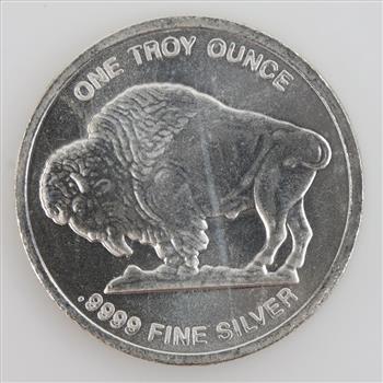 Buffalo Fine Silver 1 Troy Oz. Round
