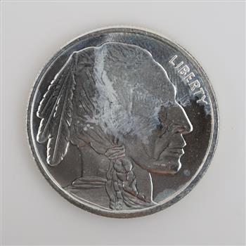 Buffalo Fine Silver Round 1 Troy Oz