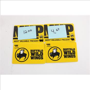 Buffalo Wild Wing Gift Card