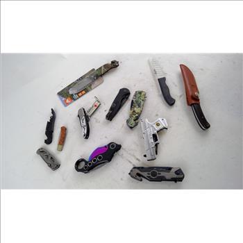 Bulk Knife Lot 10+ Pieces