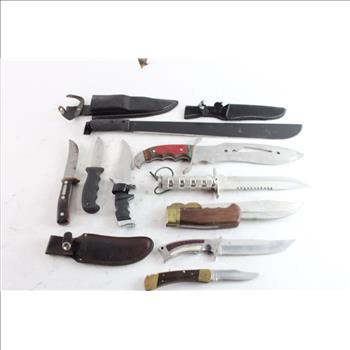 Bulk Knife Lot, 5+ Pieces