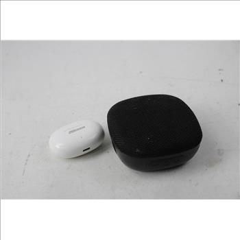 Bulk Lot 2 Speakers, Earbuds, 3 Pieces
