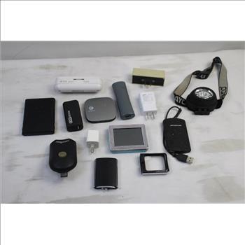 Bulk Lot Cables, Adapters, Charger, For Cellphones, Laptons And More