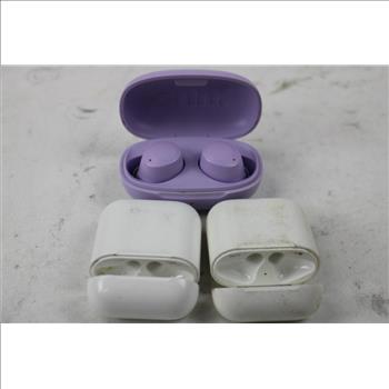 Bulk Lot Cases And Earphones, 3 Pieces
