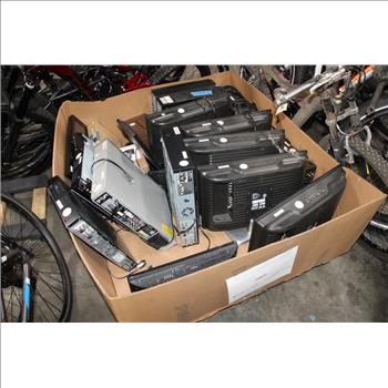 Bulk Lot: Computer Towers, Monitors, DVD Players, And Other 15+ Pieces