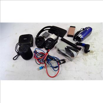 Bulk Lot Dron, Speaker, Flahslight, Powerbank And More