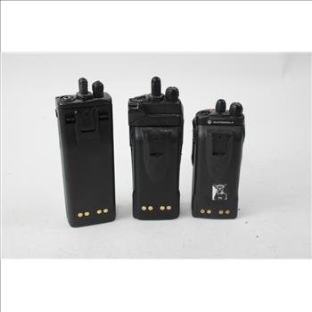 Bulk Lot Handie Talkie, Motorola, 3 Pieces