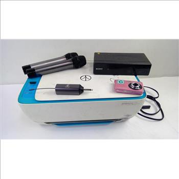 Bulk Lot Hp Printer 3632, Camera, Microphone, And More