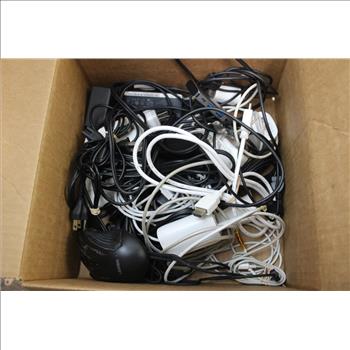 Bulk Lot Keyboard, Cables And Power Banks