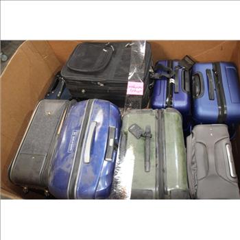 Bulk Lot Of 10 Suitcases