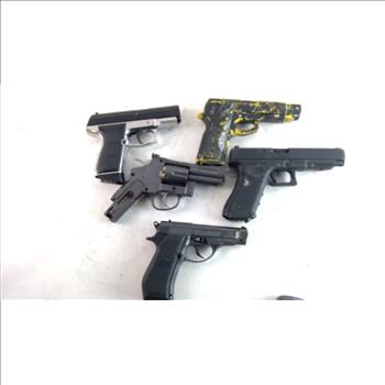 Bulk Lot Of BB Guns And A Prop Gun, 5 Pieces