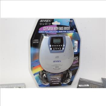 Bulk Lot  Of Cd's With A Cd Player , Playstation 2 Video Games And One Xbox Game