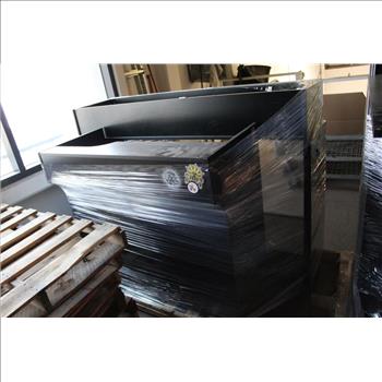 Bulk Lot Of Display Cases & Office Standing Desks 10+ Pieces