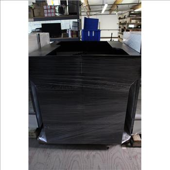 Bulk Lot Of Display Cases & Office Standing Desks 10+ Pieces