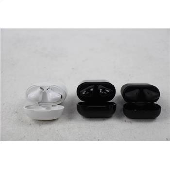 Bulk Lot Of Earbuds With Charging Cases