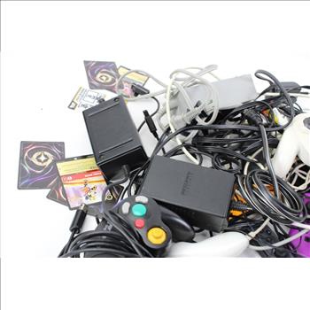 Bulk Lot Parts Of Controllers Cables And More