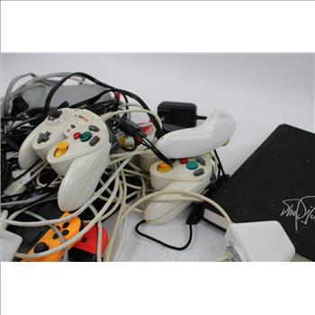 Bulk Lot Parts Of Controllers Cables And More