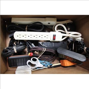 Bulk Lot Power Bank, Coenctor, Printer And More