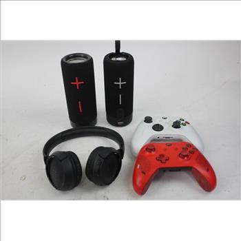 Bulk Lot Speakers, Headphones And More