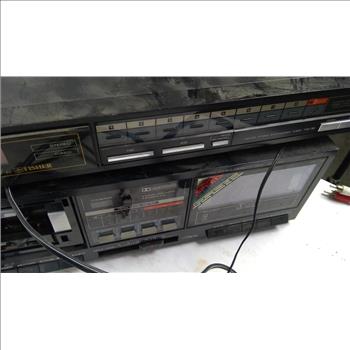 Bulk Lot Stereo Casette, Am/fm Synthesizer Tuner, Semi-automatic Turntable
