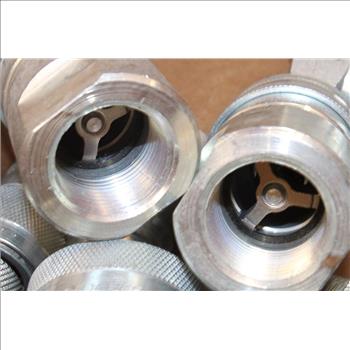 Bulk Lot,Pioneer Hydraulic Quick Connect Hose Coupling, Sockets And Plugs