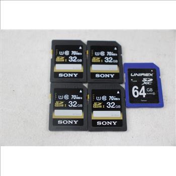 Bulk SD Cards, 5 Pieces