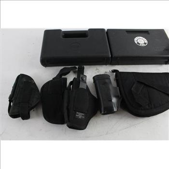 Bulldog Soft Pistol Case, Walther Pistol Case, And More, 8 Pieces