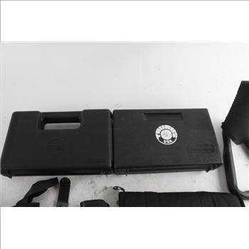 Bulldog Soft Pistol Case, Walther Pistol Case, And More, 8 Pieces