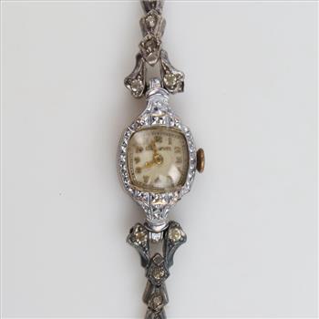 Bulova 10kt GF And Silver Watch