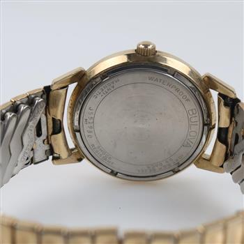 Bulova 10kt RGP Bezel Vintage Watch