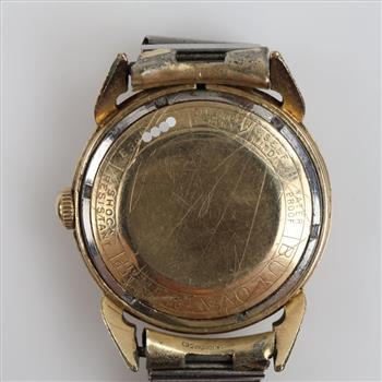 Bulova 10kt RGP Self Winding Watch