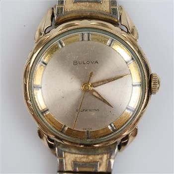 Bulova 10kt RGP Self Winding Watch
