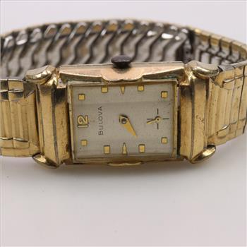 Bulova 10kt RGP Vintage Watch