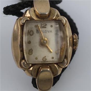 Bulova 10kt RGP Watch