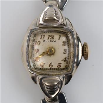 Bulova 10kt RGP Watch