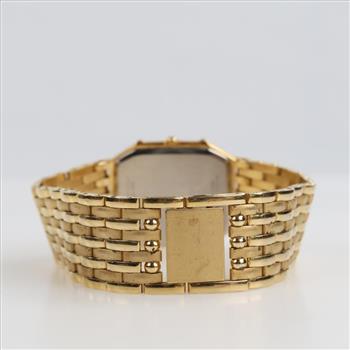 Bulova 14kt GP Diamond Dress Watch