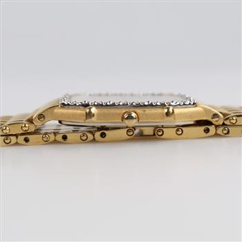 Bulova 14kt GP Diamond Dress Watch