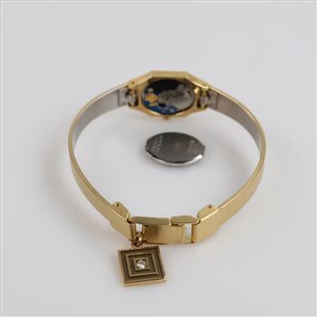 Bulova 14kt GP Diamond Watch