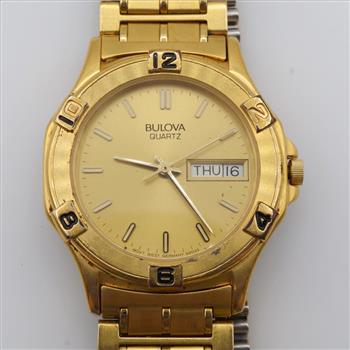 Bulova 14kt GP Watch