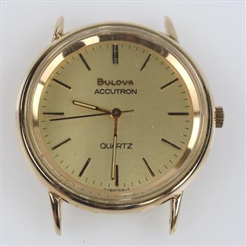 Bulova Accutron 14kt Gold Dress Watch