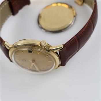 Bulova Accutron 14kt Gold Watch