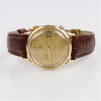 Bulova Accutron 14kt Gold Watch