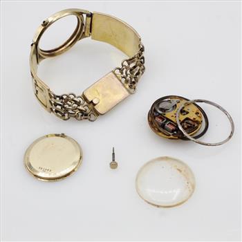 Bulova Accutron 14kt Gold Watch-Evaluated By Our Certified Gemologist-AGS/GIA