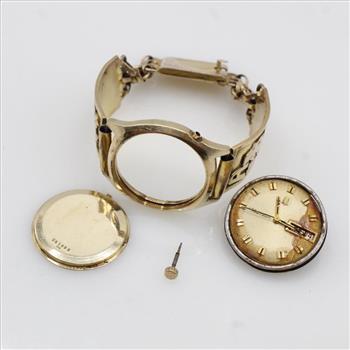 Bulova Accutron 14kt Gold Watch-Evaluated By Our Certified Gemologist-AGS/GIA