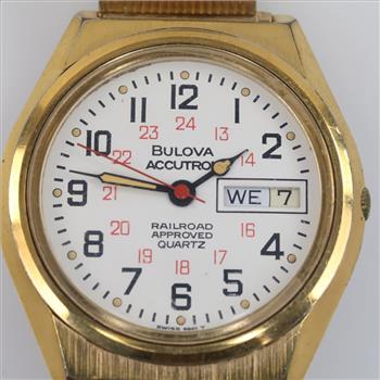 Bulova  Accutron 14kt GP Watch