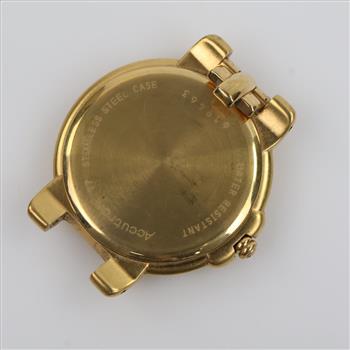 Bulova Accutron 20kt GP Diamond Watch