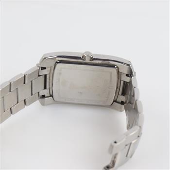 Bulova Black Dial And Diamond Watch